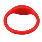 красный цвет 205mm невредный debossed выбил вахту wristbands силикона конструкции для подарка дела
