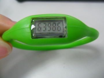 Выдвиженческий вахта шагомера Wristband силиконовой резины, многофункциональный вахта Wristband силикона движения
