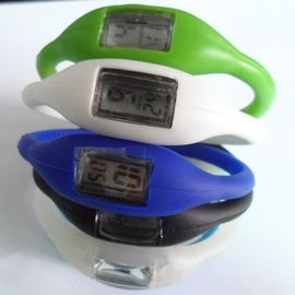 Здоровый вахта Wristband силикона, wristwatch спорта способа водоустойчивых женщин