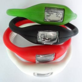 Wristwatch иона аниона вахты Wristband силикона цифров резиновый с Eco-Содружественными материалами