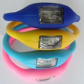 Wristwatch иона аниона вахты Wristband силикона цифров резиновый с Eco-Содружественными материалами