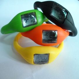 Unisex вахта Wristband силикона, иона студня спортов wristwatch браслета резинового водоустойчивый