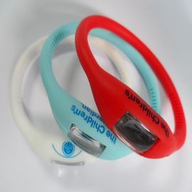 Здоровый wristwatch кварца аниона вахты Wristband силикона для баланса `s тела электрического