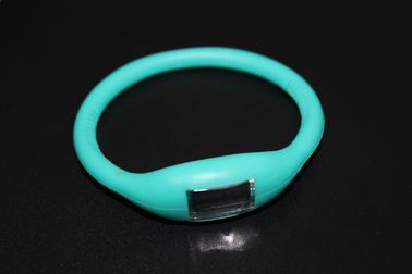 Вахта Wristband браслета спортов с ионом студня силиконовой резины, красным цветом вел вахту