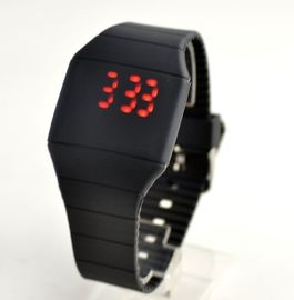 Касания экрана вахты моргать вахта Wristband силикона с изготовленным на заказ логосом