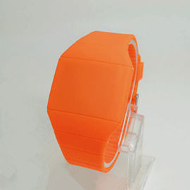 Касания экрана вахты моргать вахта Wristband силикона с изготовленным на заказ логосом