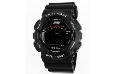 Вахта подростков многофункциональный цифровой, всечасный Wristwatch LCD перезвона