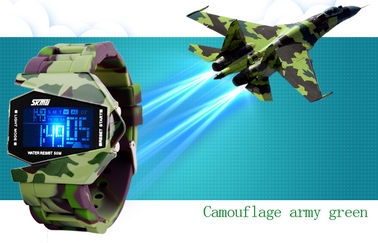 Многофункциональный Wristwatch воиск ATM backlight 3 EL цифрового вахты Unisex