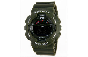 Вахта подростков многофункциональный цифровой, всечасный Wristwatch LCD перезвона
