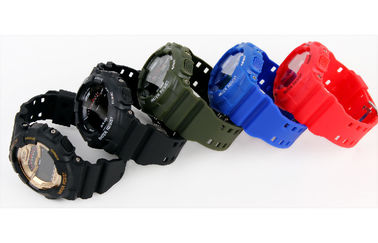 Вахта подростков многофункциональный цифровой, всечасный Wristwatch LCD перезвона