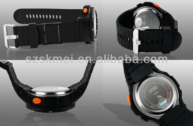 Черный вахта LCD многофункциональный цифровой с светом задней части EL