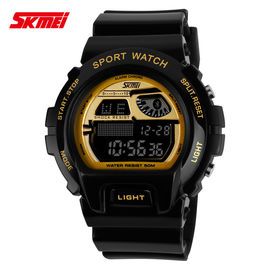 Wristwatch LCD многофункциональный цифров с никелем планки PU освобождает