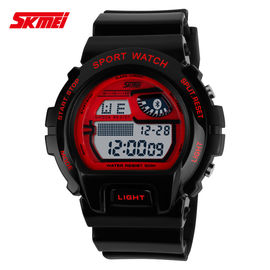 Wristwatch LCD многофункциональный цифров с никелем планки PU освобождает