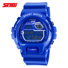 Wristwatch LCD многофункциональный цифров с никелем планки PU освобождает