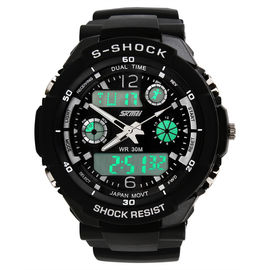 Wristwatches спорта S-Удара цифрового вахты движения AL35 многофункциональные
