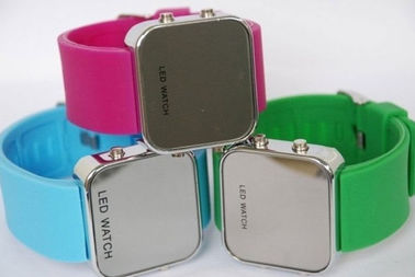 Прочные цветастые вахты браслета вахты/силикона Wristband силикона