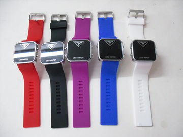 Прочные цветастые вахты браслета вахты/силикона Wristband силикона