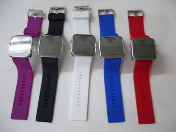 Прочные цветастые вахты браслета вахты/силикона Wristband силикона
