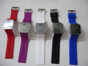 Прочные цветастые вахты браслета вахты/силикона Wristband силикона
