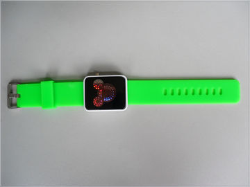 Зеленый вахта водоустойчивый, мышь Watchs Wristband силикона цифров Mickey
