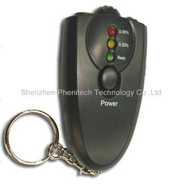 Тестер спирта дыхания цифров Breathalyzer Keychain с функцией факела