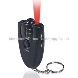 Тестер спирта дыхания цифров Breathalyzer Keychain с функцией факела