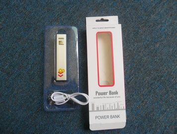 банк силы USB металла 2600mAh портативный, красная розовая зеленая серебряная чернота