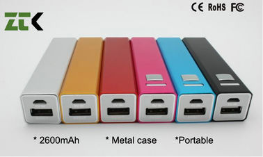 Банк 2600mah силы всеобщей губной помады миниый для мобильного телефона/iPod
