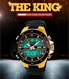 Wristwatch прочного backlight EL непрерывнодискретный
