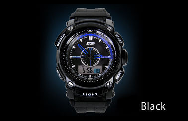 Wristwatch 5 ATM непрерывнодискретный, wristwatches дисплея LCD случая ABS