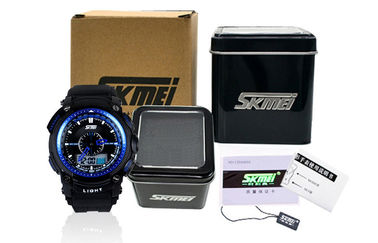 Wristwatch 5 ATM непрерывнодискретный, wristwatches дисплея LCD случая ABS