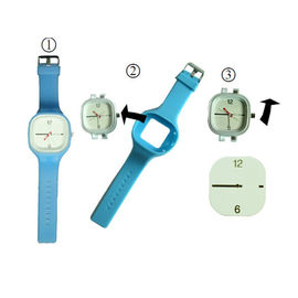 Модная таможня напечатала wristwatches студня с заменимыми планкой/стороной