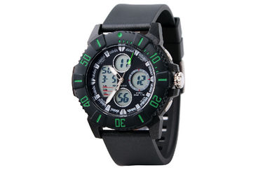 Backlight 5 EL отдыха wristwatch ATM Unisex непрерывнодискретный с вращая шатоном