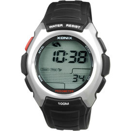 Вахты шагомера калории для Wristwatch счетчика шага женщин/кварца цифров
