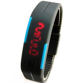Экран касания людей силикона способа вел wristwatch спортов цифров