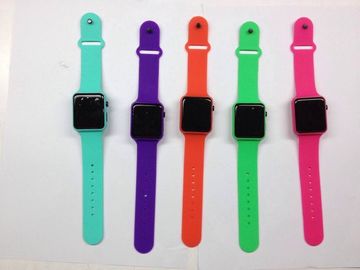 Вахты wristwatch СИД цифров квадрата способа женщин водоустойчивые цифровые
