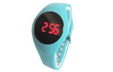 Хронограф wristwatch СИД цифров девушок розовый славный с пряжкой PU