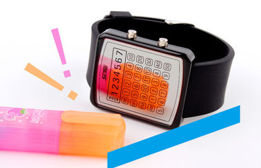 Wristwatch цифров backlight СИД EL, вахты зеркала шкалы чалькулятора