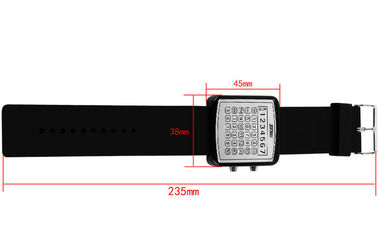 Wristwatch цифров backlight СИД EL, вахты зеркала шкалы чалькулятора