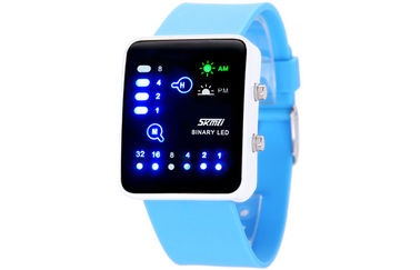 Wristwatch дамы Противоударн СИД цифров, антимагнитный бинарный вахта
