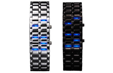 Wristwatch СИД цифров воды упорный, вахта самураев утюга человека