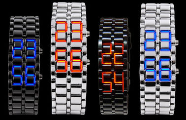 Вахта СИД лавы самураев утюга человека Skmei, wristwatch СИД цифров