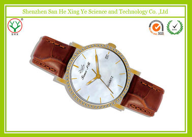 Кварц Movt Японии wristwatch людей студня диаманта роскошный с планкой Брайна