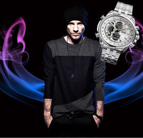 Кварц Movt Японии wristwatch дела воды упорный роскошный для человека