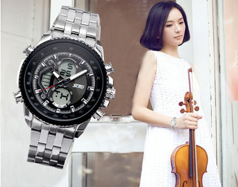 Кварц Movt Японии wristwatch дела воды упорный роскошный для человека