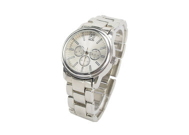 Вахта планки металла Silvey нержавеющей стали тонкий, wristwatches людей кварца
