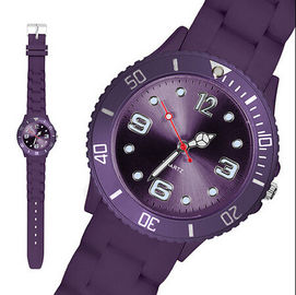Выдвиженческий изготовленный на заказ Unisex браслет вахт 43mm планки силикона с планкой Adjudable