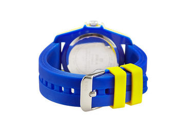 Выдвиженческий цветастый пластичный вахта кварца с стороной PMMA, wristwatches для мальчиков