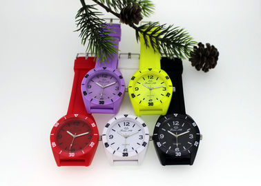 вахта кварца движения 39MM x 39 MM подростковый Японии с планкой силикона