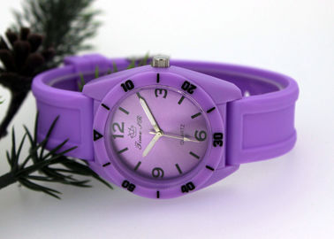вахта кварца движения 39MM x 39 MM подростковый Японии с планкой силикона